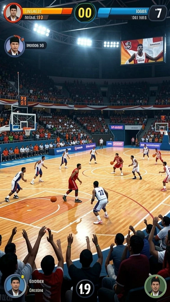 Mode multiplayer yang seru untuk dimainkan bersama teman.