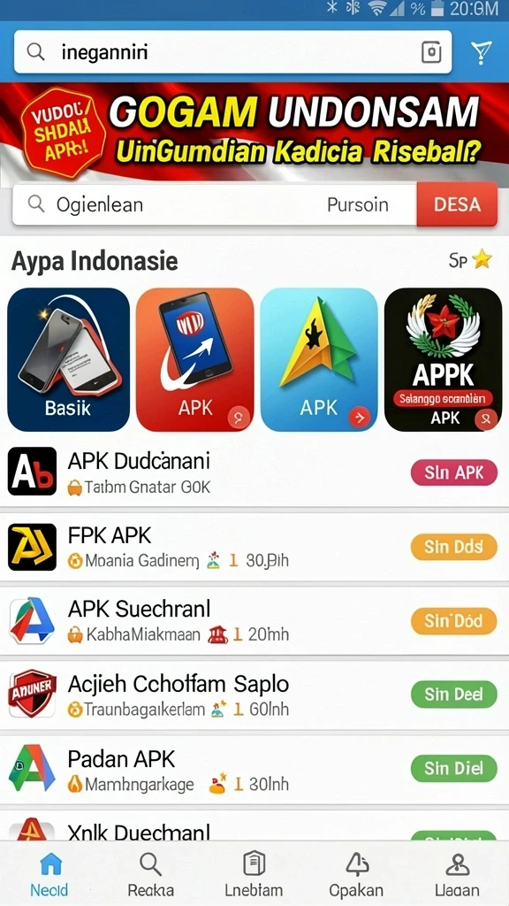 Tampilan antarmuka yang menarik dan mudah dinavigasi.