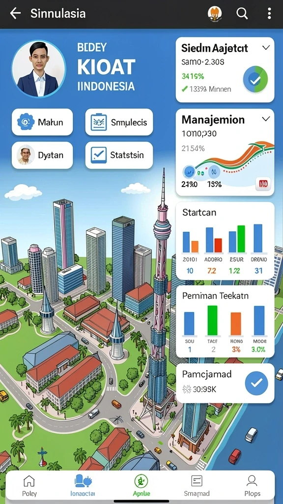 Gambar slot dengan tema berwarna-warni dan efek suara yang menyenangkan.