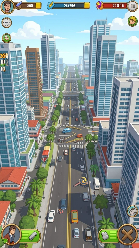 Fitur multiplayer yang memungkinkan permainan bersaing.