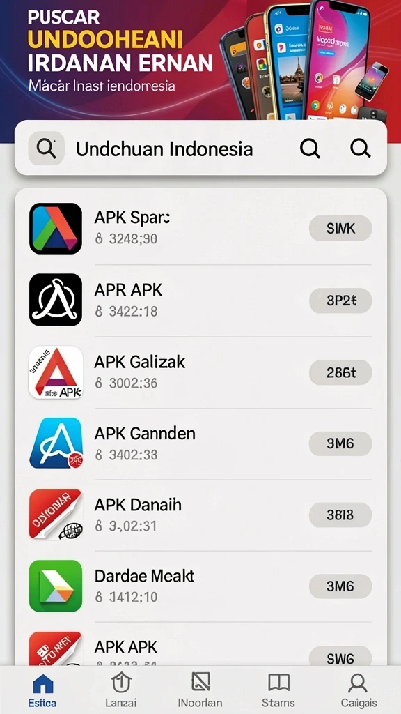 Tampilan antarmuka yang intuitif dan mudah dipahami.