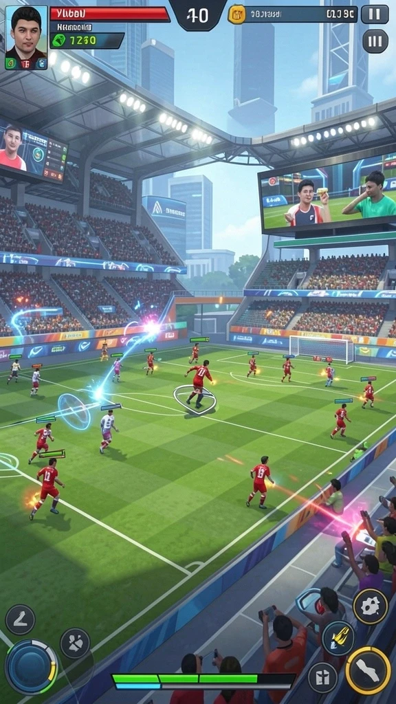 Mode multiplayer yang kompetitif dan seru.