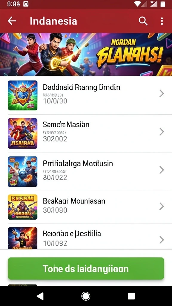 Fitur event menarik yang meningkatkan pengalaman bermain.