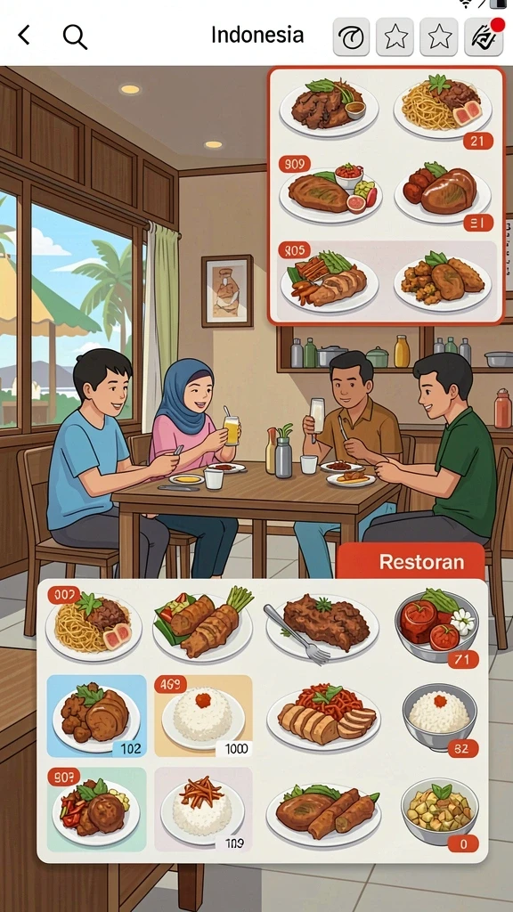 Fitur interaksi antar pemain yang membuat permainan lebih hidup.