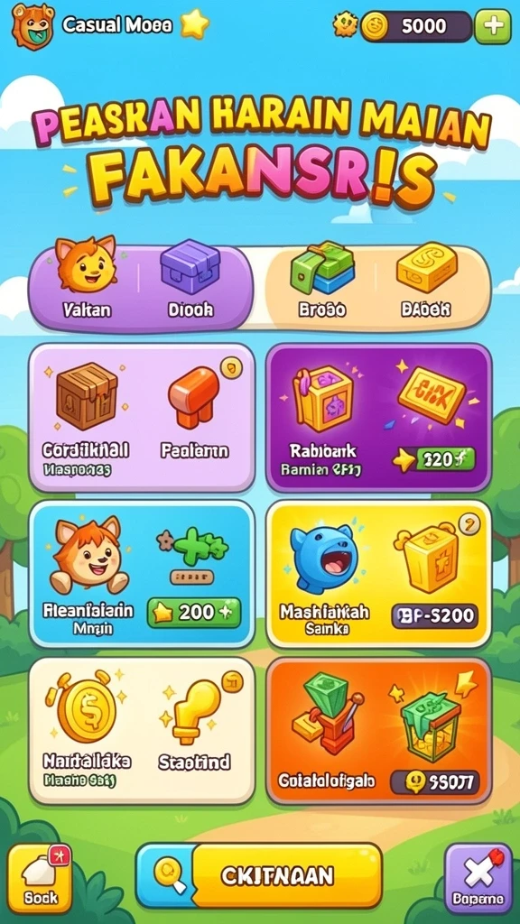 Fitur mode multiplayer untuk bermain bersama teman.