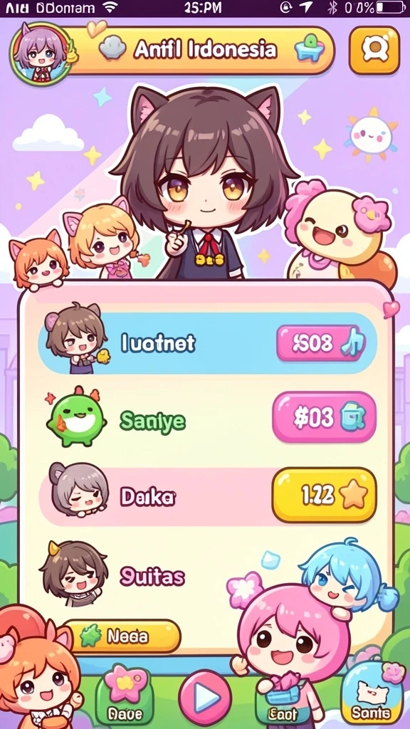 Fitur multiplayer yang memungkinkan bersaing dengan teman.