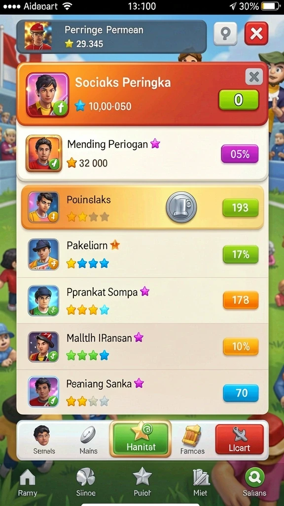 Pengguna dapat berinteraksi dalam mode multiplayer.