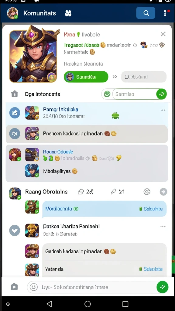 Beberapa tantangan yang harus dilalui oleh pemain.