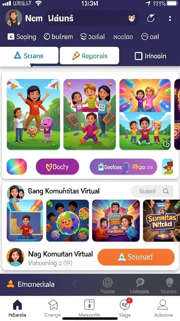 Tampilan karakter unik dan beragam dalam F7F7.