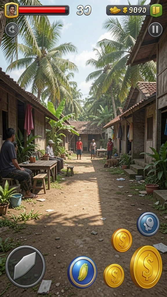 Tangkapan layar menunjukkan fitur multiplayer yang seru.