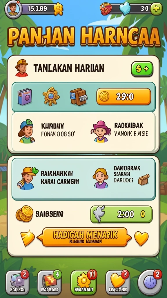 Fitur komunitas yang menghubungkan pemain di seluruh Indonesia.