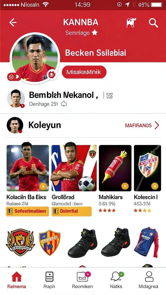 Screenshot aplikasi menampilkan antarmuka yang menarik dan user-friendly.