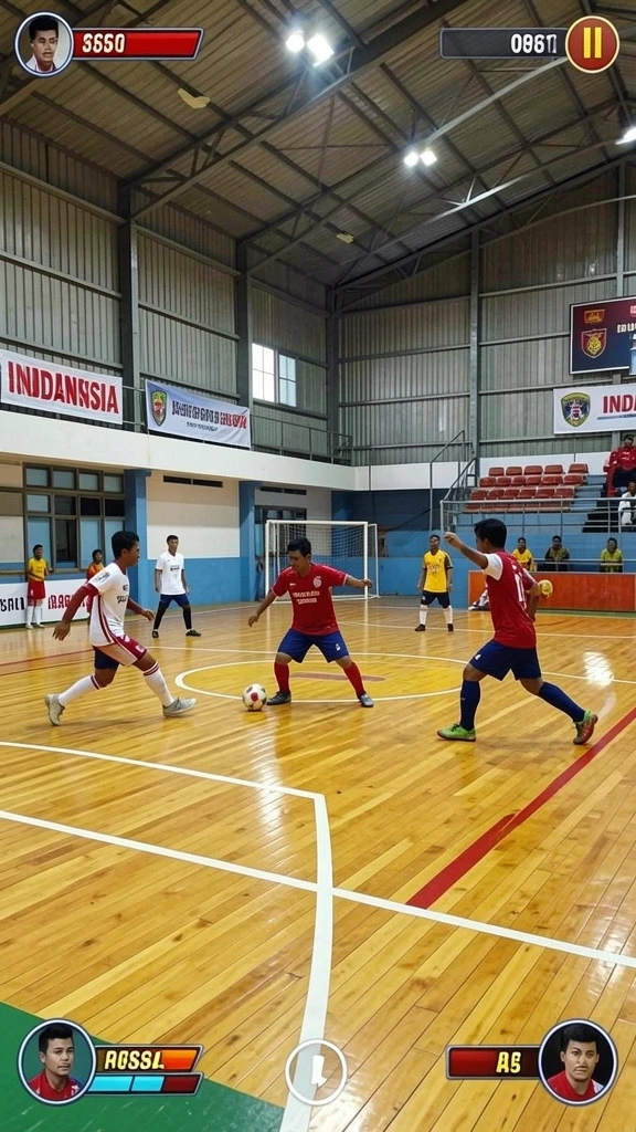 Karakter unik dengan kemampuan khusus untuk dimainkan.