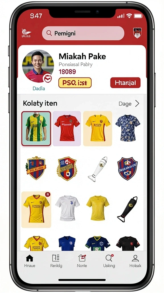 Tampilan utama INDSLOT yang menarik dan intuitif.