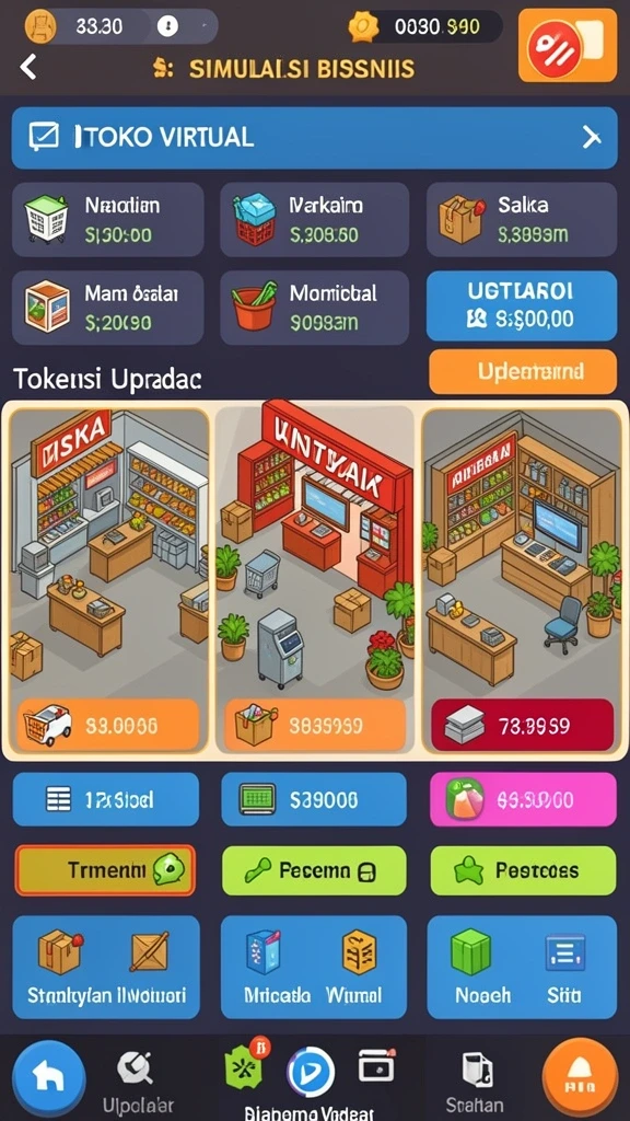 Tangkapan layar dari fitur permainan slot yang menarik.