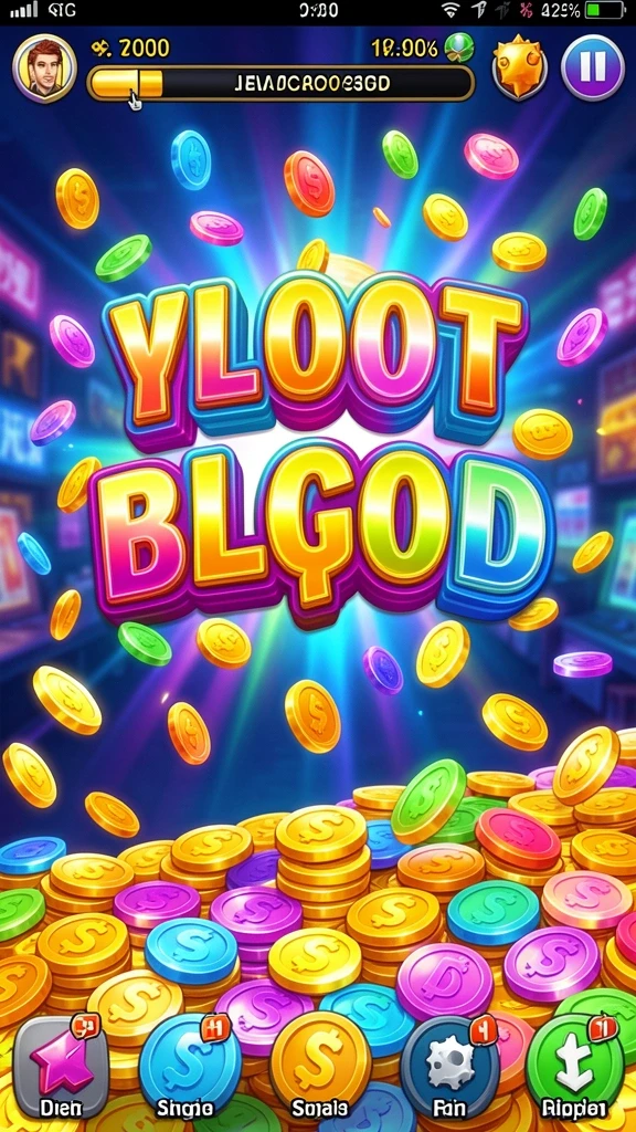 Tangkapan layar dari permainan poker online dengan teman.