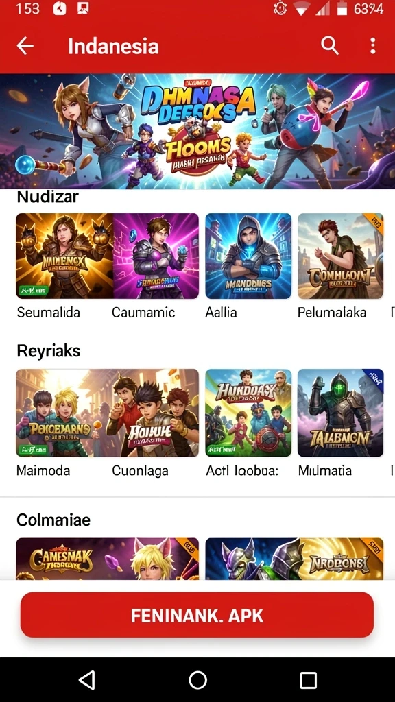 Grafis yang memukau dan penuh warna.