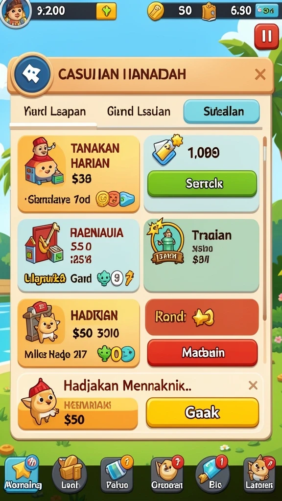 Berbagai level menantang yang bisa dieksplorasi.