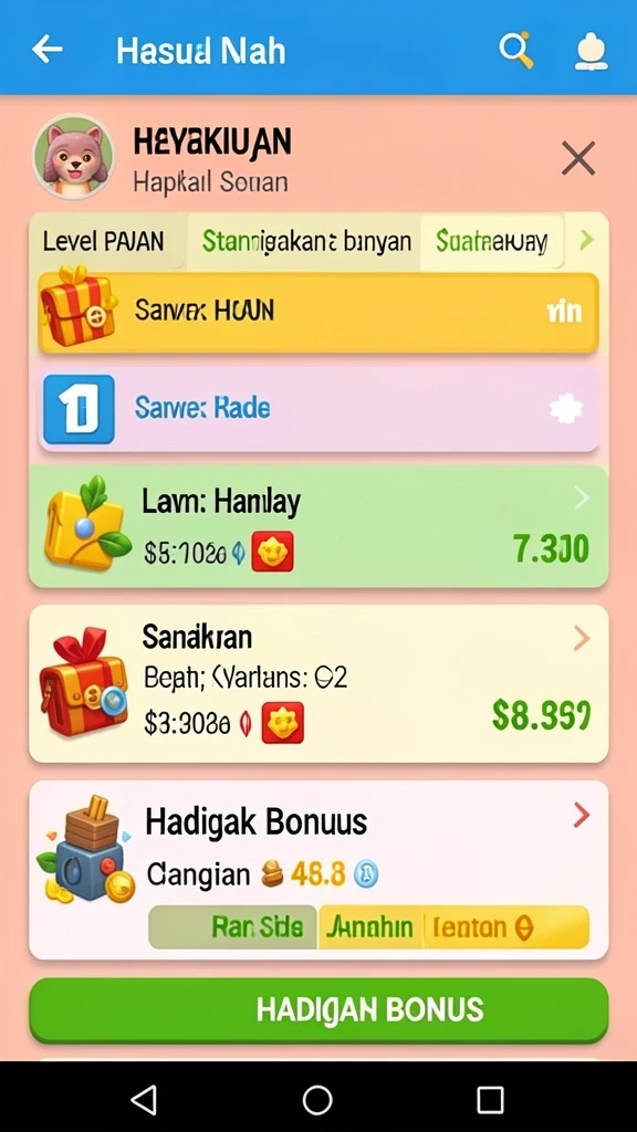 Antarmuka pengguna yang mudah dipahami.