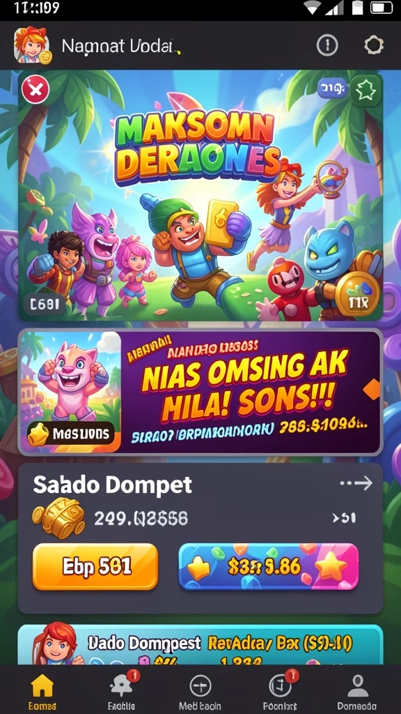 Kesempatan untuk memenangkan hadiah menarik.