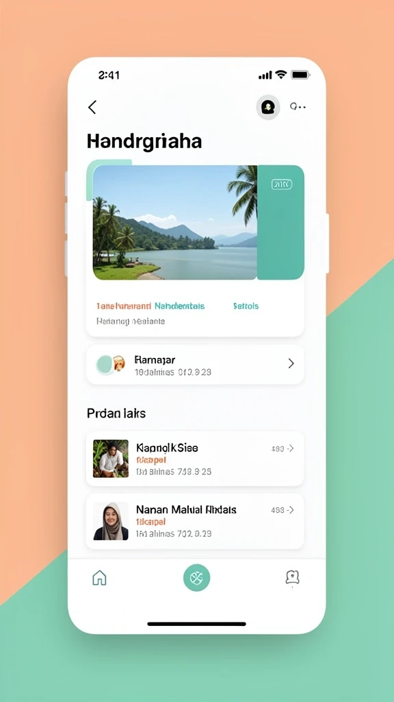 Tampilan antarmuka yang menarik dan user-friendly.