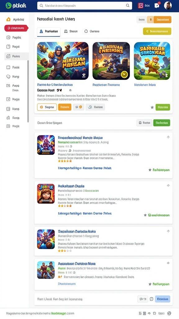 Karakter hero dengan detail grafis yang menawan.