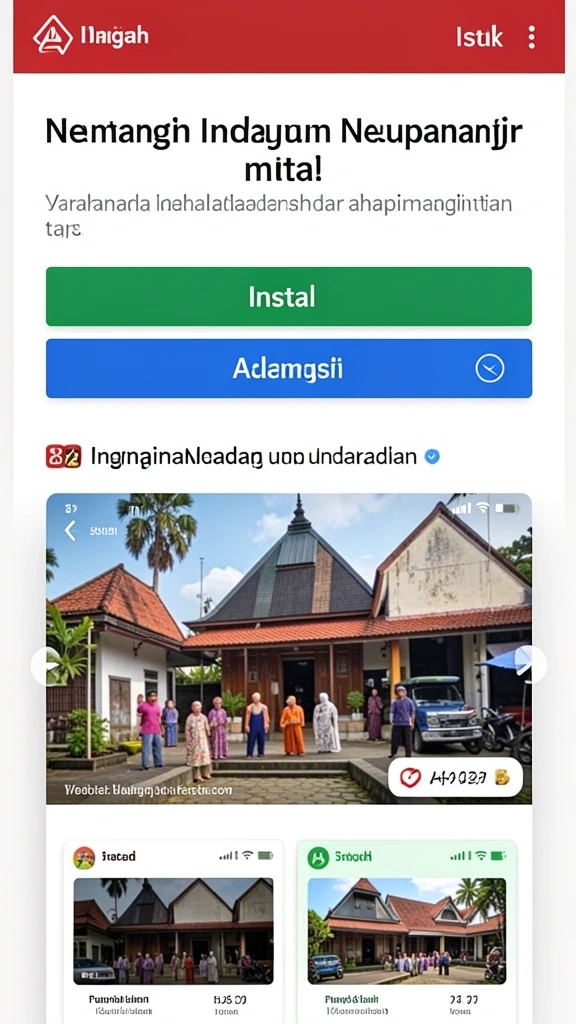 Fitur tantangan bulanan yang membuat menabung lebih seru.