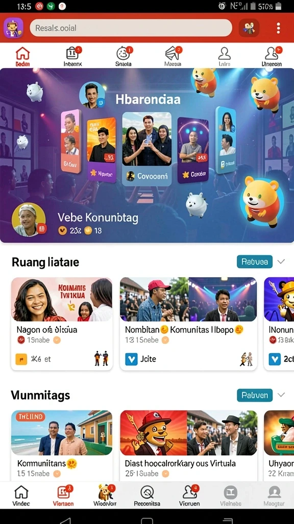 Screenshot menampilkan tampilan antarmuka game yang menarik.