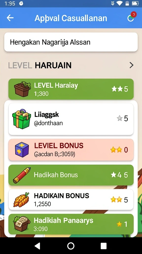 Aksi seru dalam pertempuran melawan musuh.
