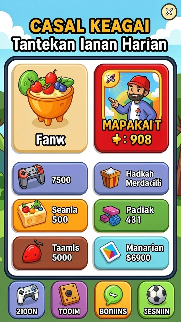 Misi seru yang penuh tantangan.