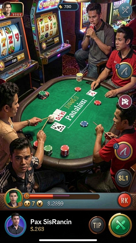 Tangkapan layar menampilkan karakter utama dalam aksi.