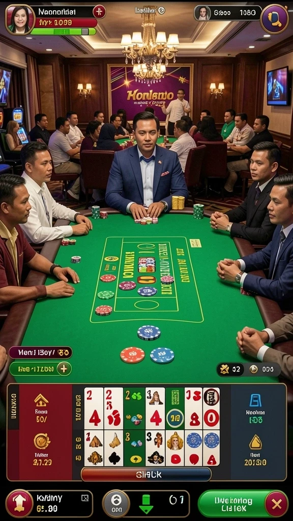 Berbagai karakter unik yang siap dimainkan.