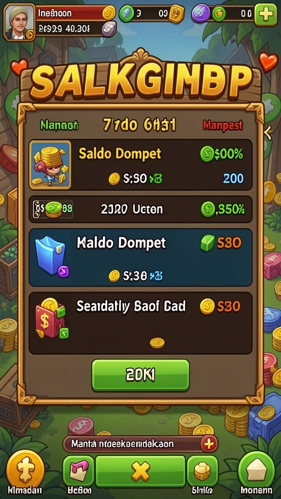 Misi seru yang menantang dengan hadiah menggoda.