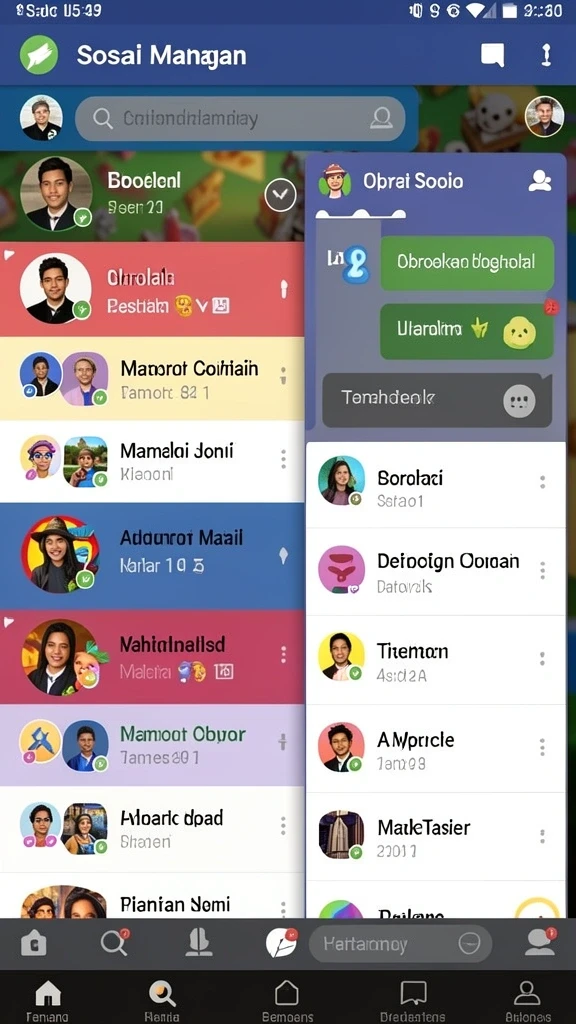 Variasi permainan yang sangat beragam dan menghibur.