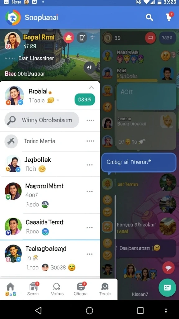 Tampilan awal UANG77 yang menarik dan intuitif.