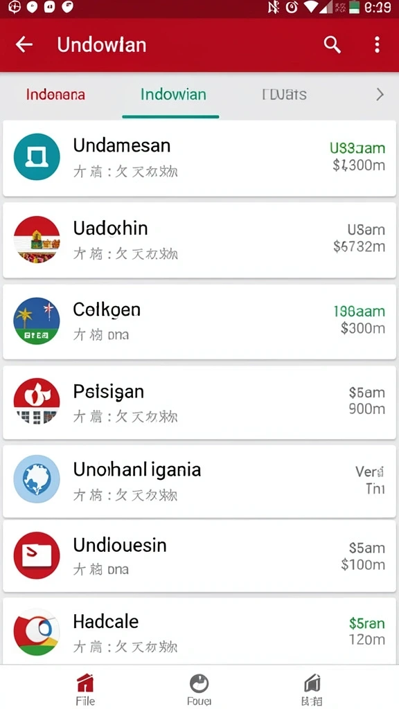 Fitur turnamen harian yang menantang.