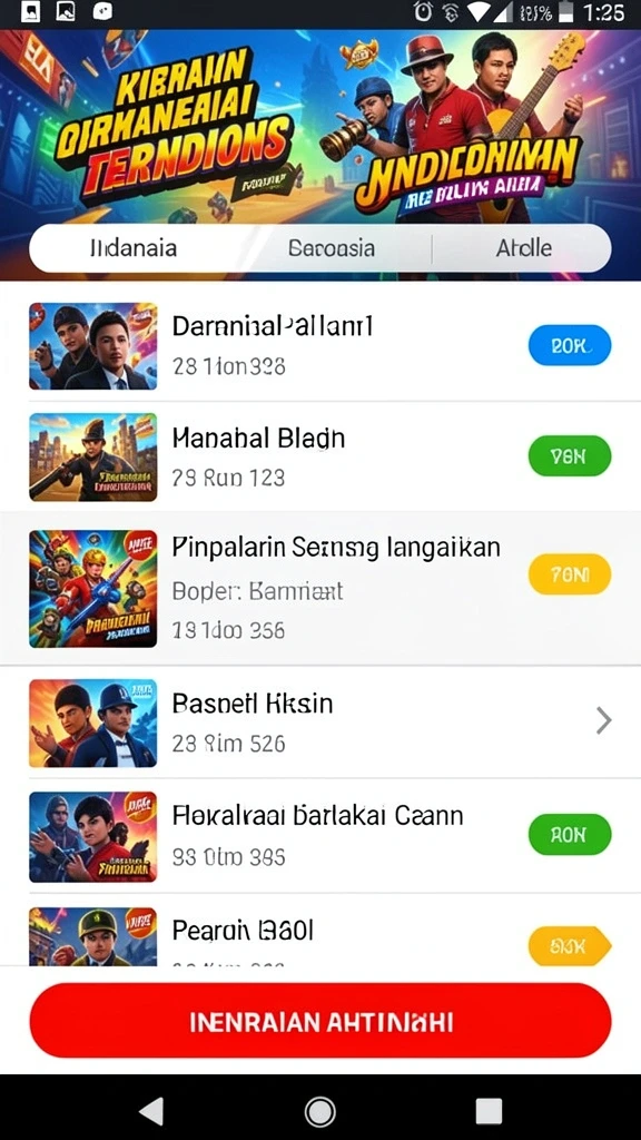 Tampilan antarmuka utama WE878 yang menarik.