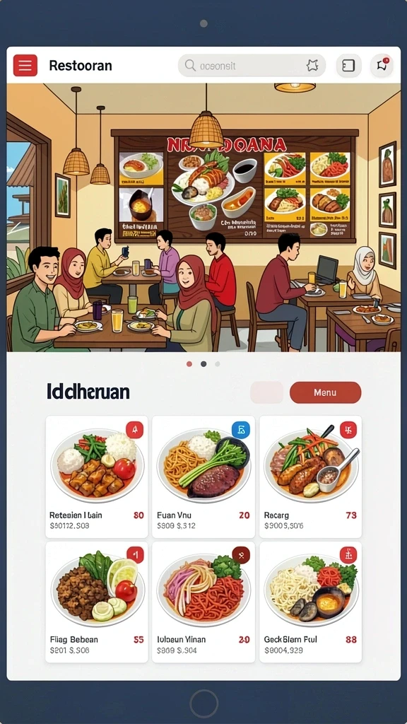 Tampilan awal WOW77 yang menarik.
