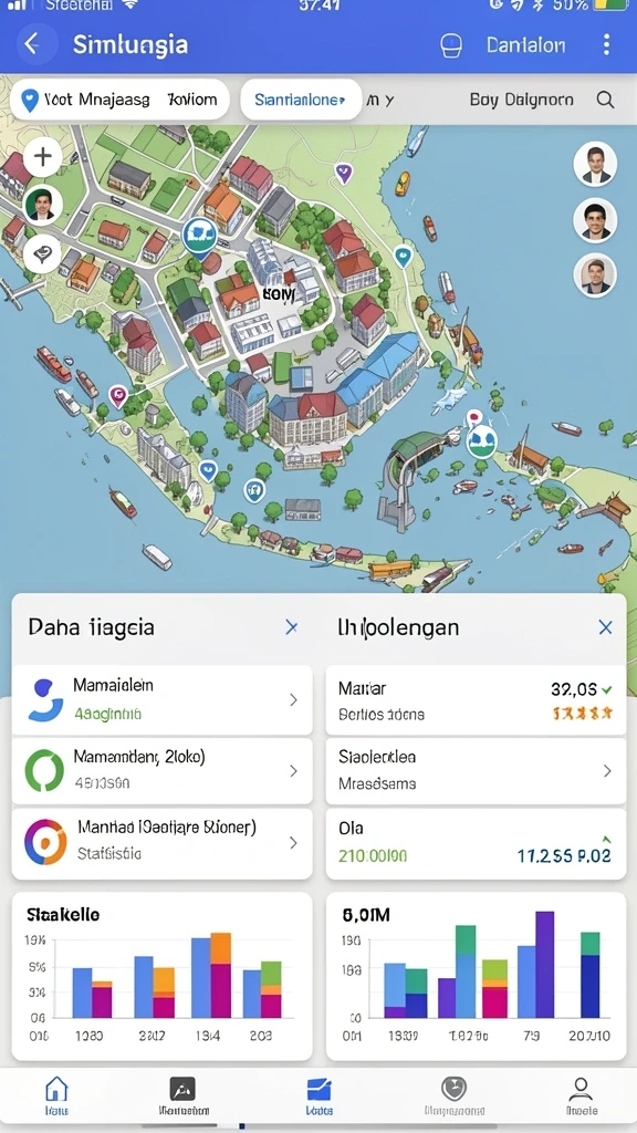 Fitur sosial yang memungkinkan interaksi antar pemain.