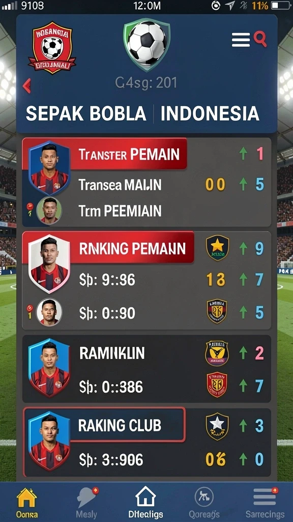 Tampilan karakter utama dalam petualangan.
